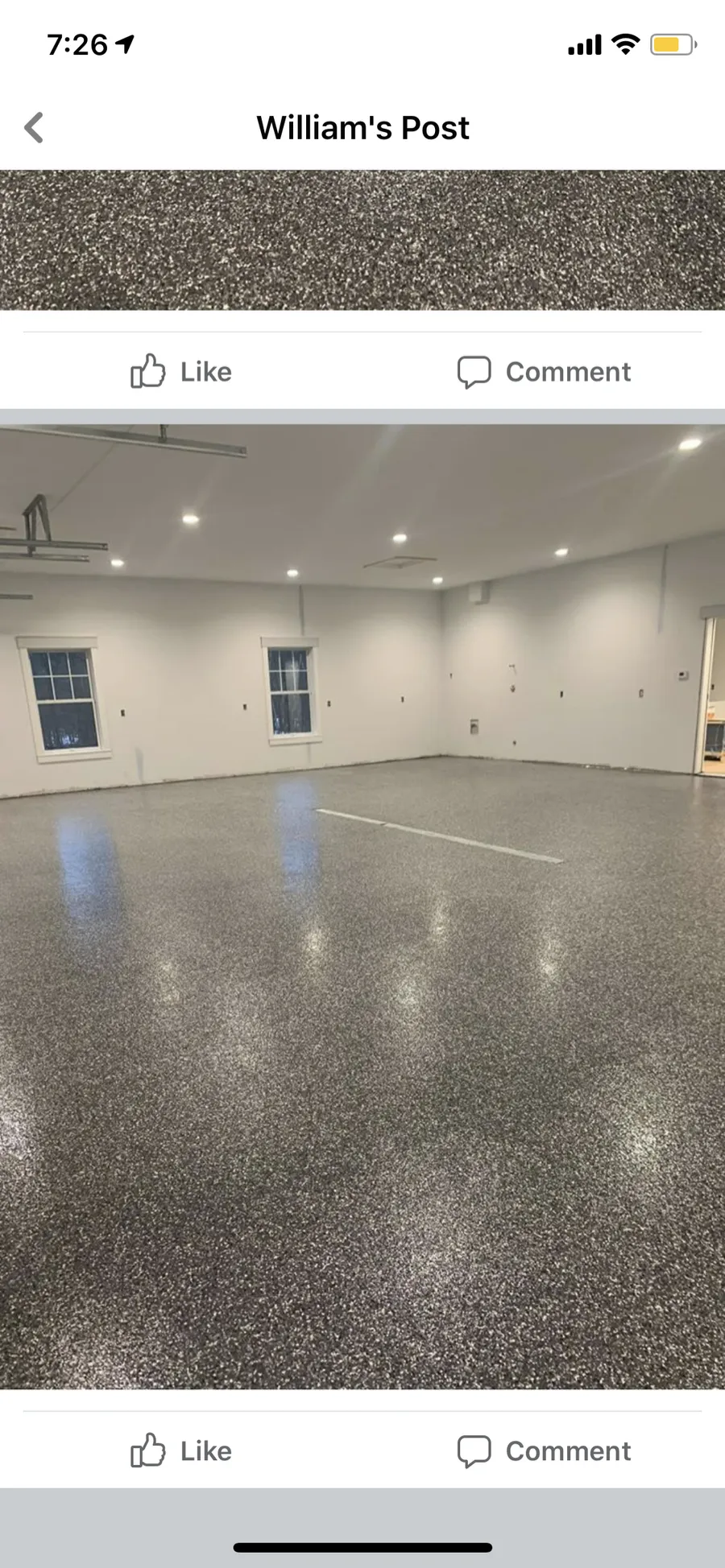 Durable finished concrete surface