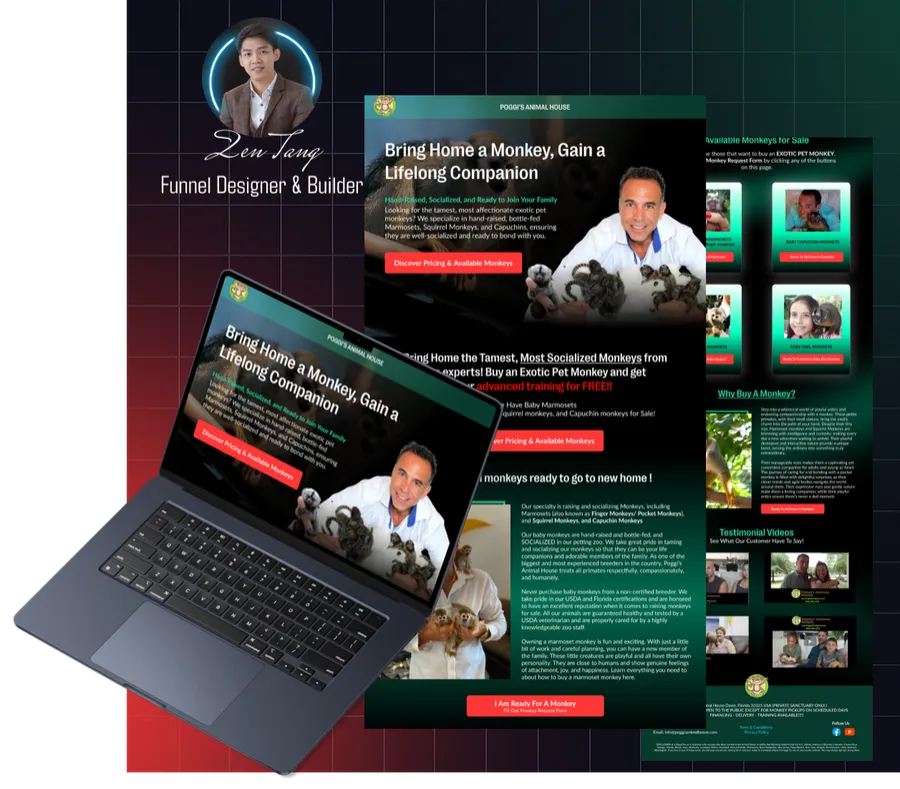 Poggi’s Animal House sales page