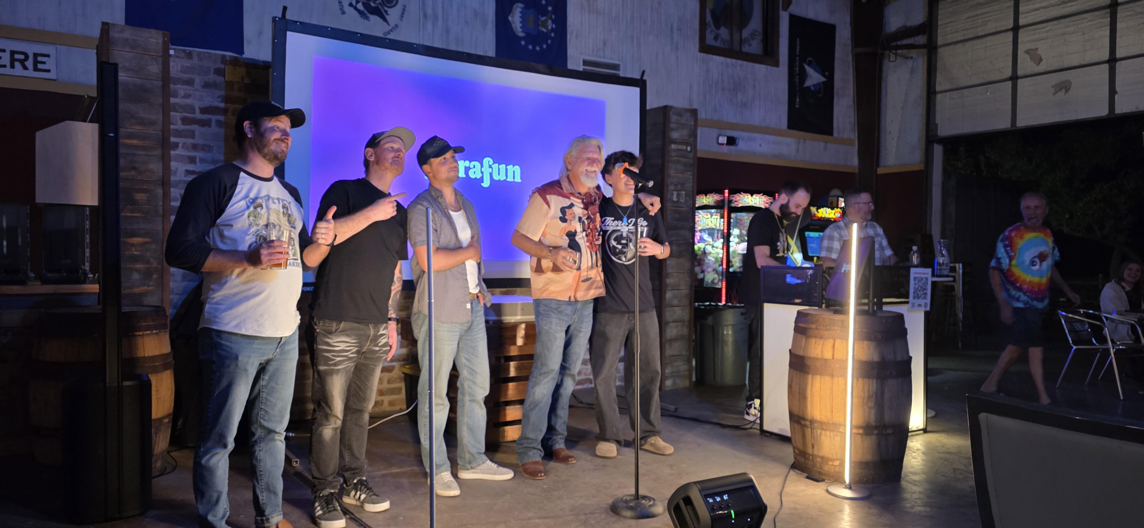 The Room finale on stage