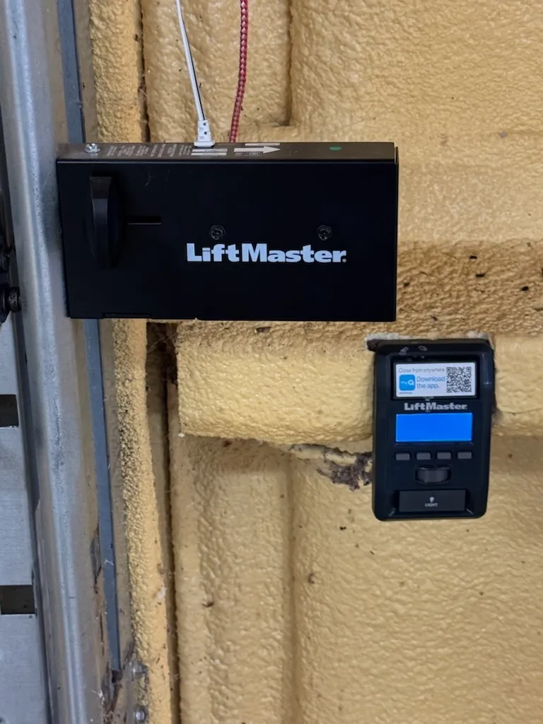 Wall-mount opener and control panel