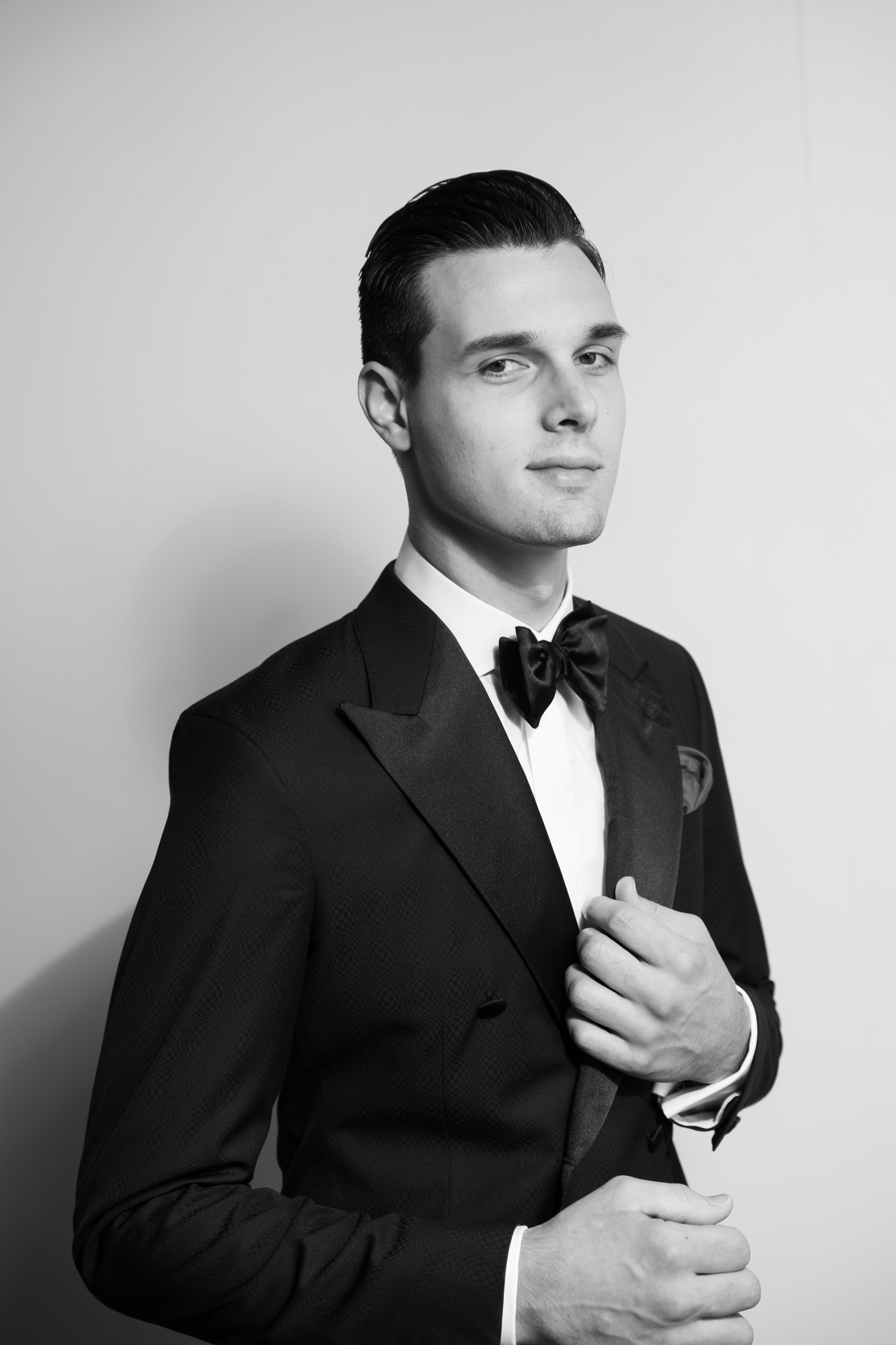 Daniel George wedding look