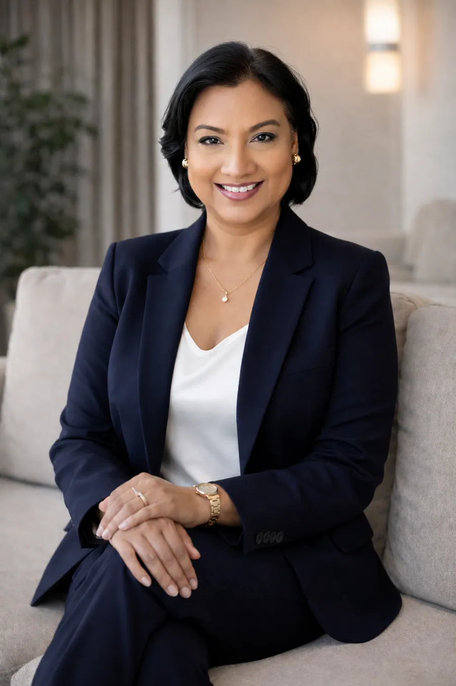 Portrait of Anne-Marie Santra, founder of Mindwerx Solutions
