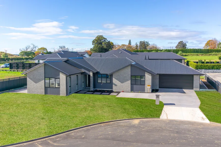 Lotus Place, Thorncombe Park, Te Awamutu, built by MH Builders