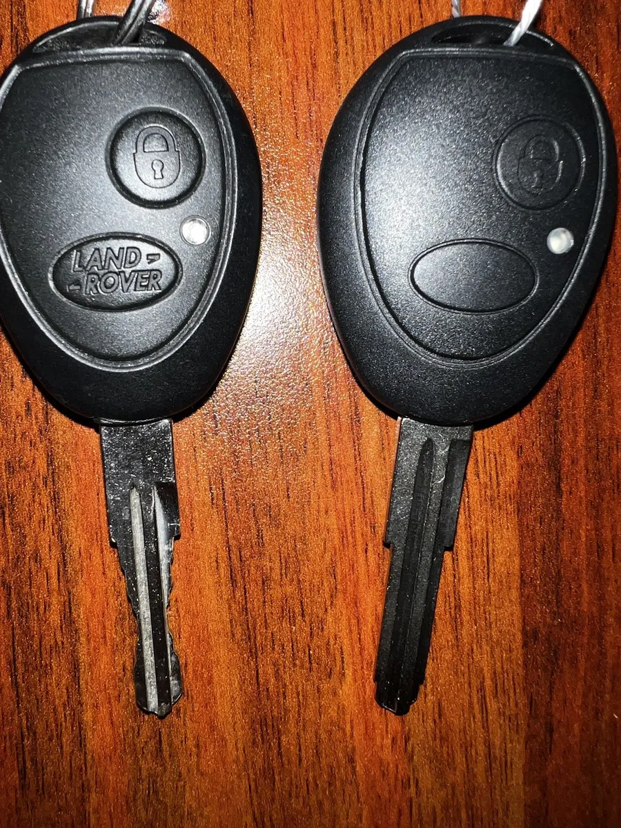Two Land Rover remote keys