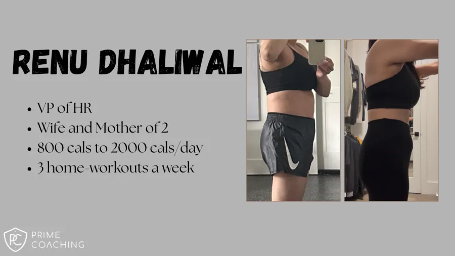 Renu Dhaliwal transformation