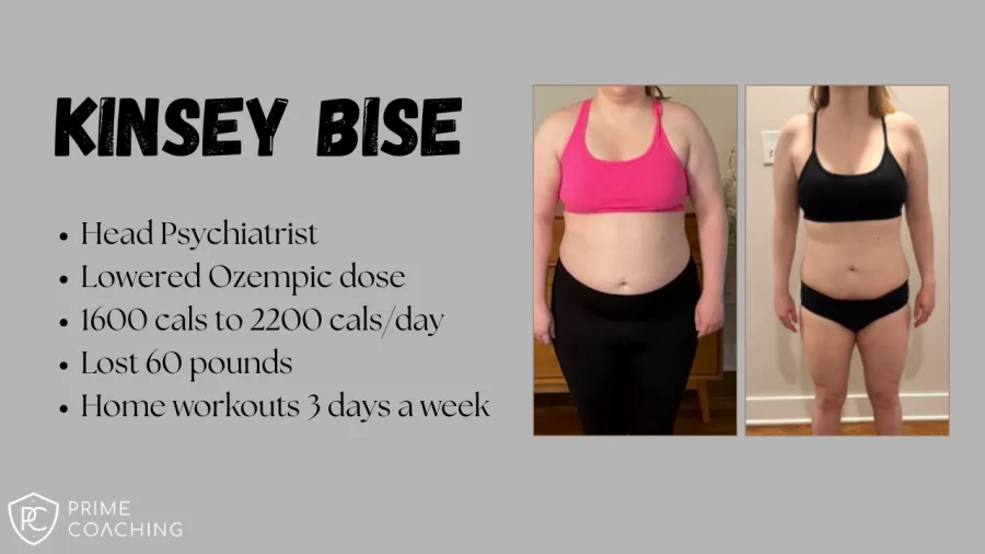 Kinsey Bise transformation