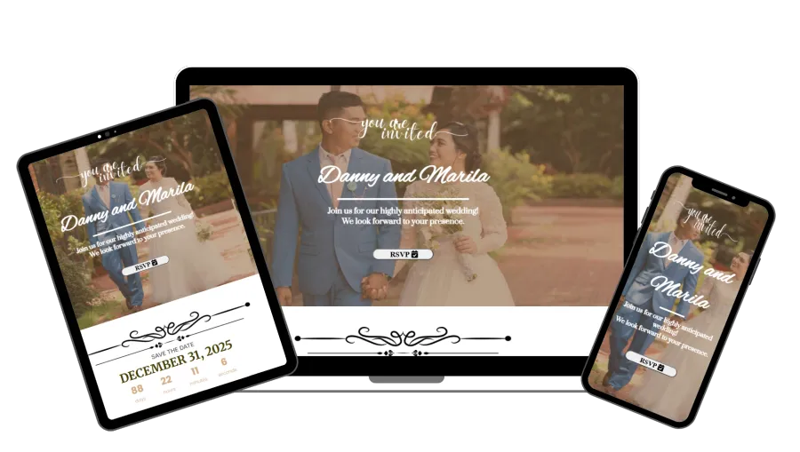 Wedding website