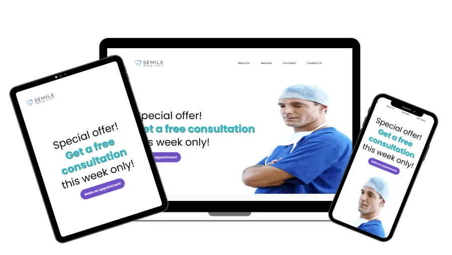 Dental Clinic website