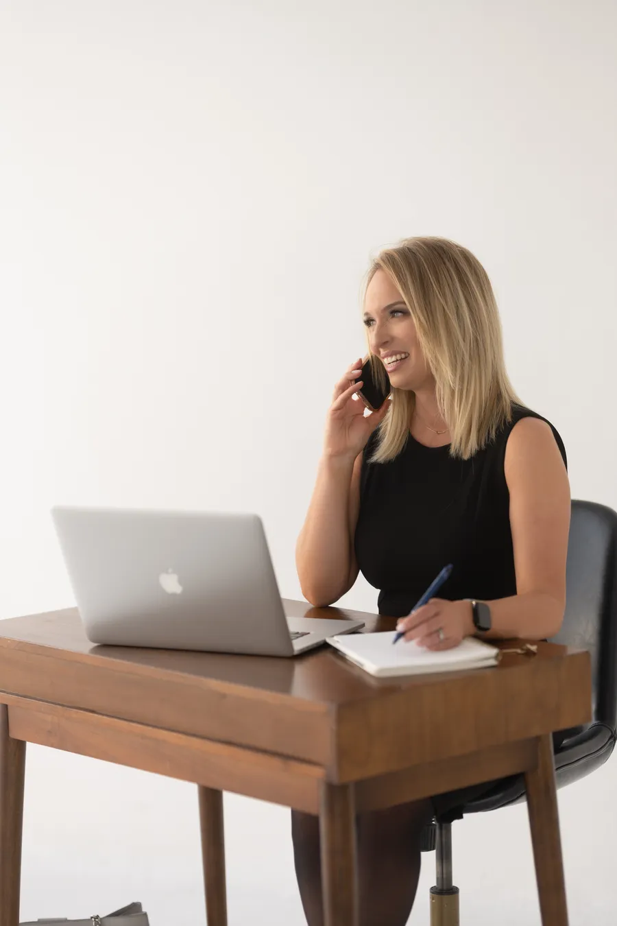 Jennifer Rodriguez, Las Vegas REALTOR, at her desk