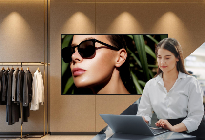Remote control application for managing digital signage displays