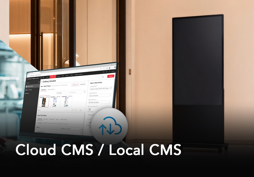 Cloud-based Content Management System for Digital Signage networks