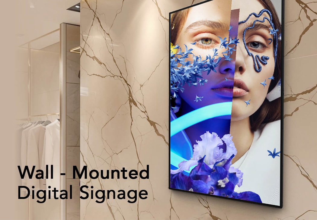 Wall-Mounted Display 55"