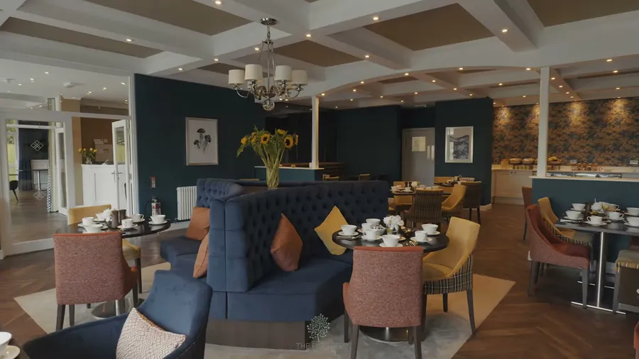 The breakfast room at The Fig Tree, Shanklin