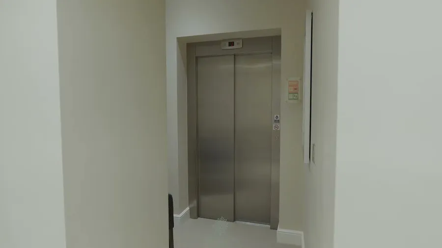 The lift to all floors at The Fig Tree, Shanklin