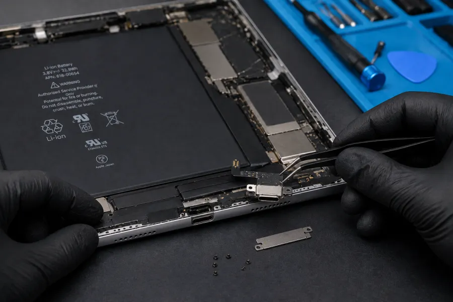iPad charging port repair
