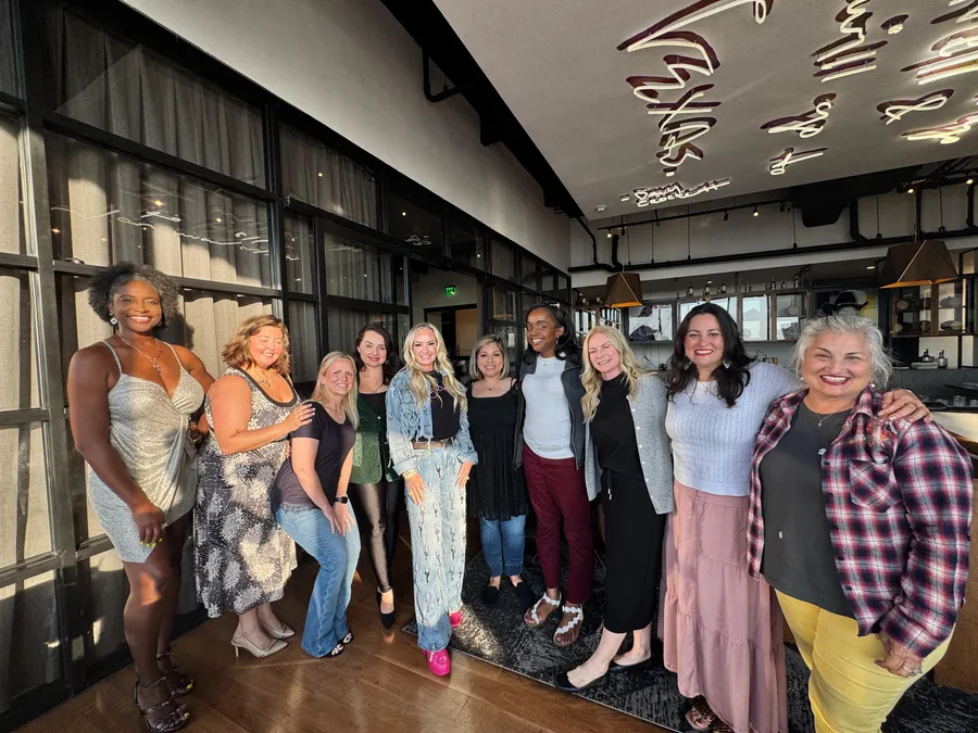 Limitless Ladies posing together at their first in-person meetup