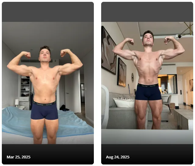 Slava progress photos