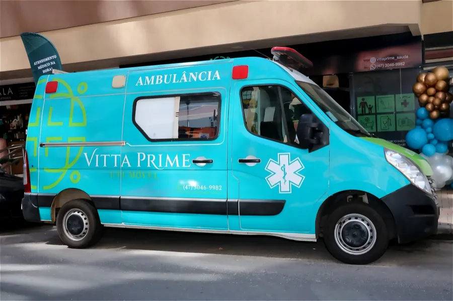 Ambulância da Vitta Prime — Vitta Prime Saúde