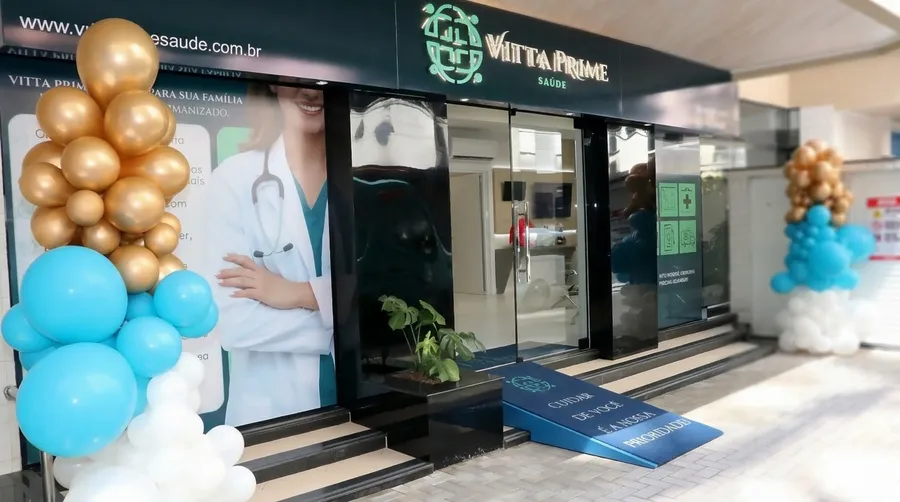 Entrada da clínica — Vitta Prime Saúde