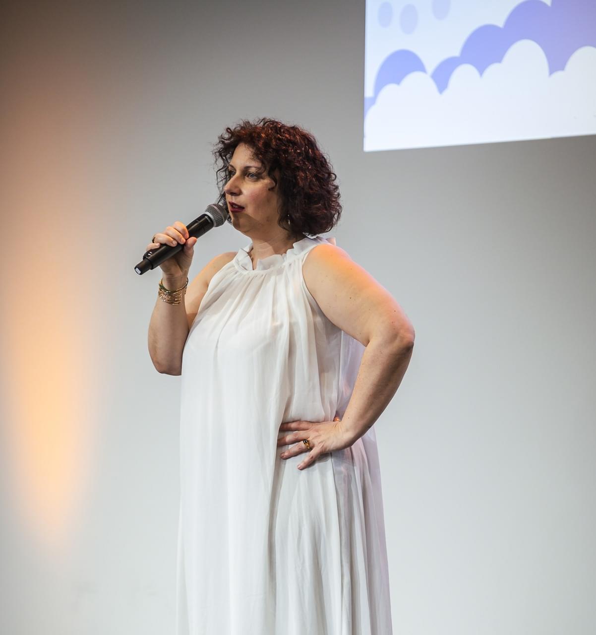 Claire Stride sur scène
