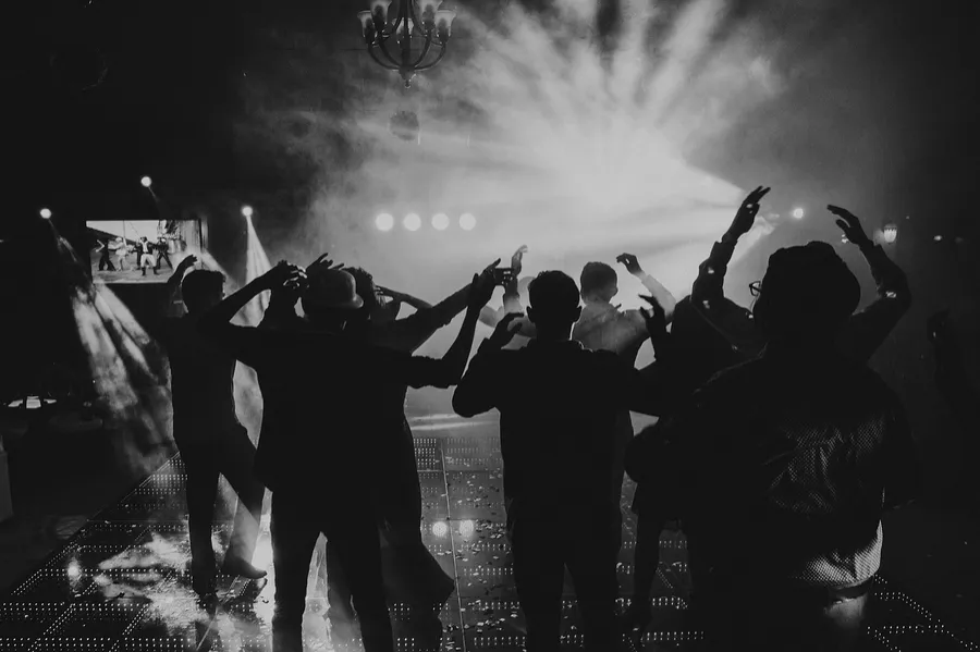 Live entertainment at an event