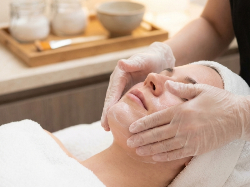 Relaxing massage treatment