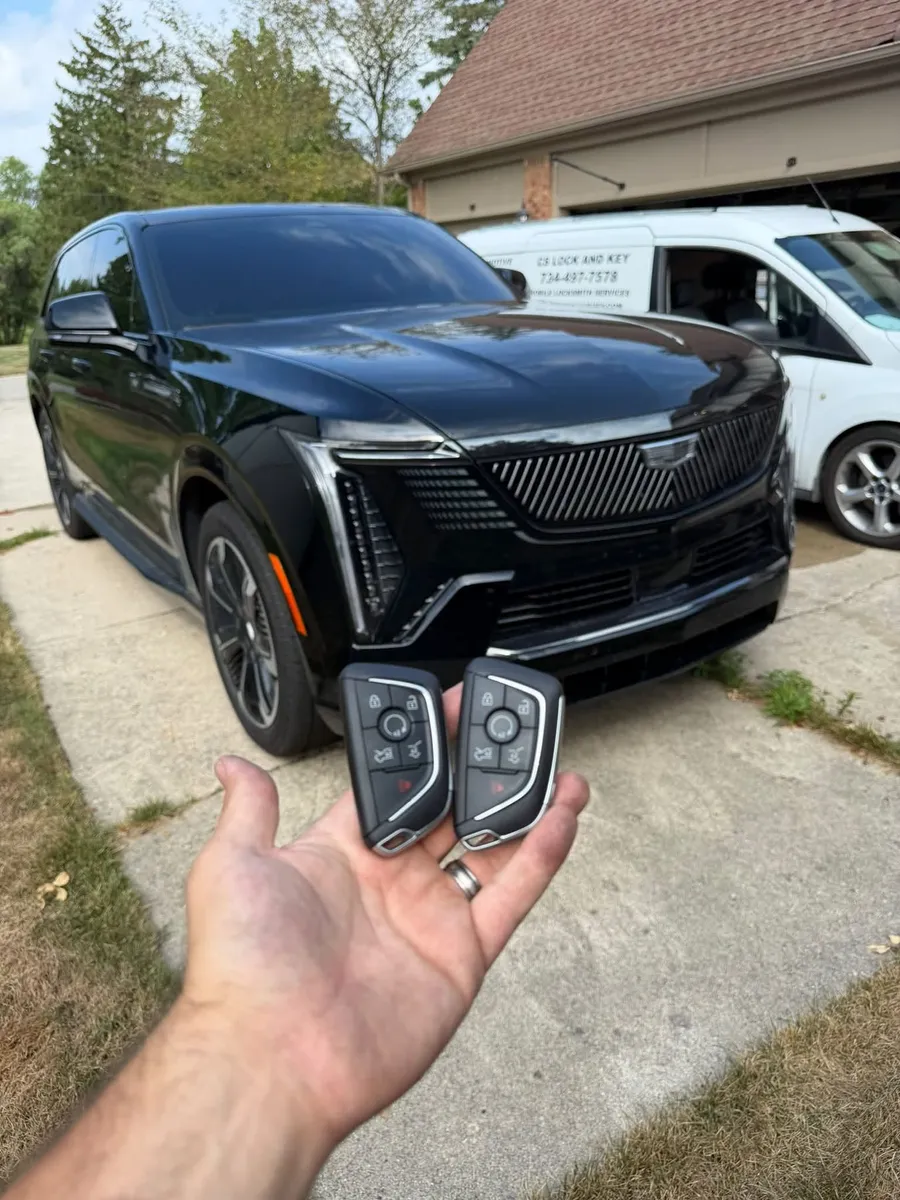 Two smart keys for a Cadillac Escalade IQ