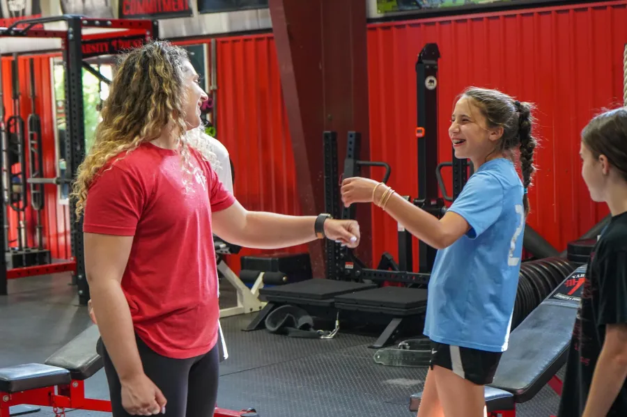 Varsity House Gym athletes training
