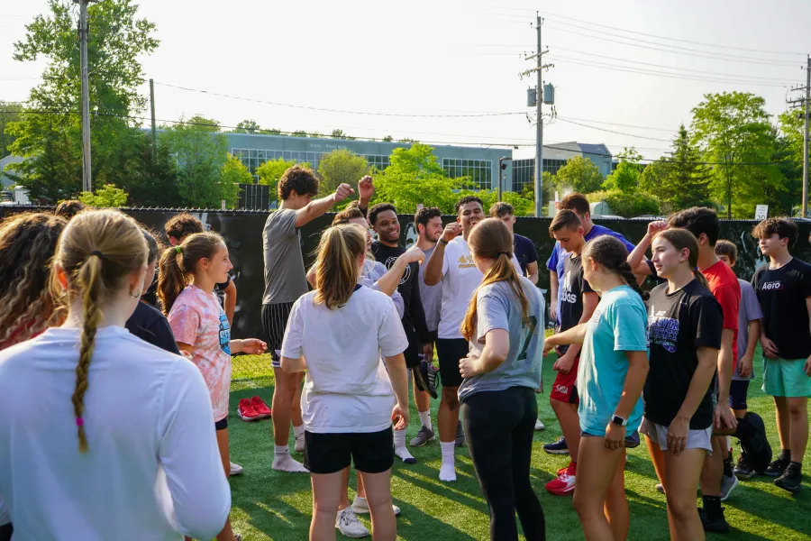 Varsity House Gym athletes training