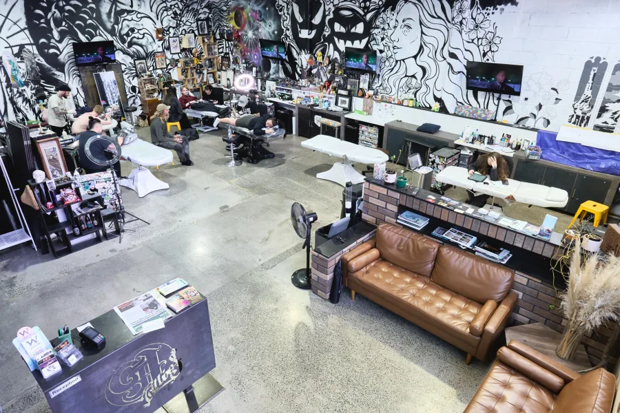 Good Honest Tattoos Waikato studio space