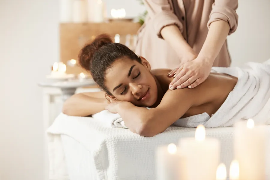 Relaxing head spa treatment