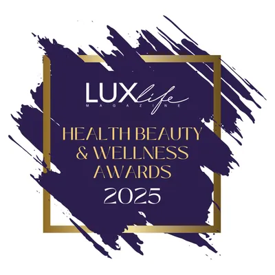 LUXlife Health, Beauty and Wellness Awards 2025 badge