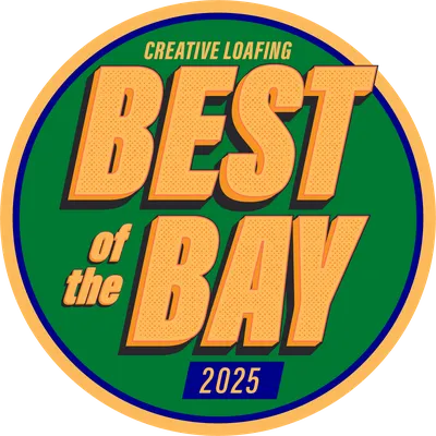 Creative Loafing Best of the Bay 2025 award badge
