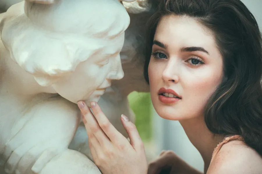 Beauty editorial with Jessica Wall, hair and makeup by City Lights Beauty Agency