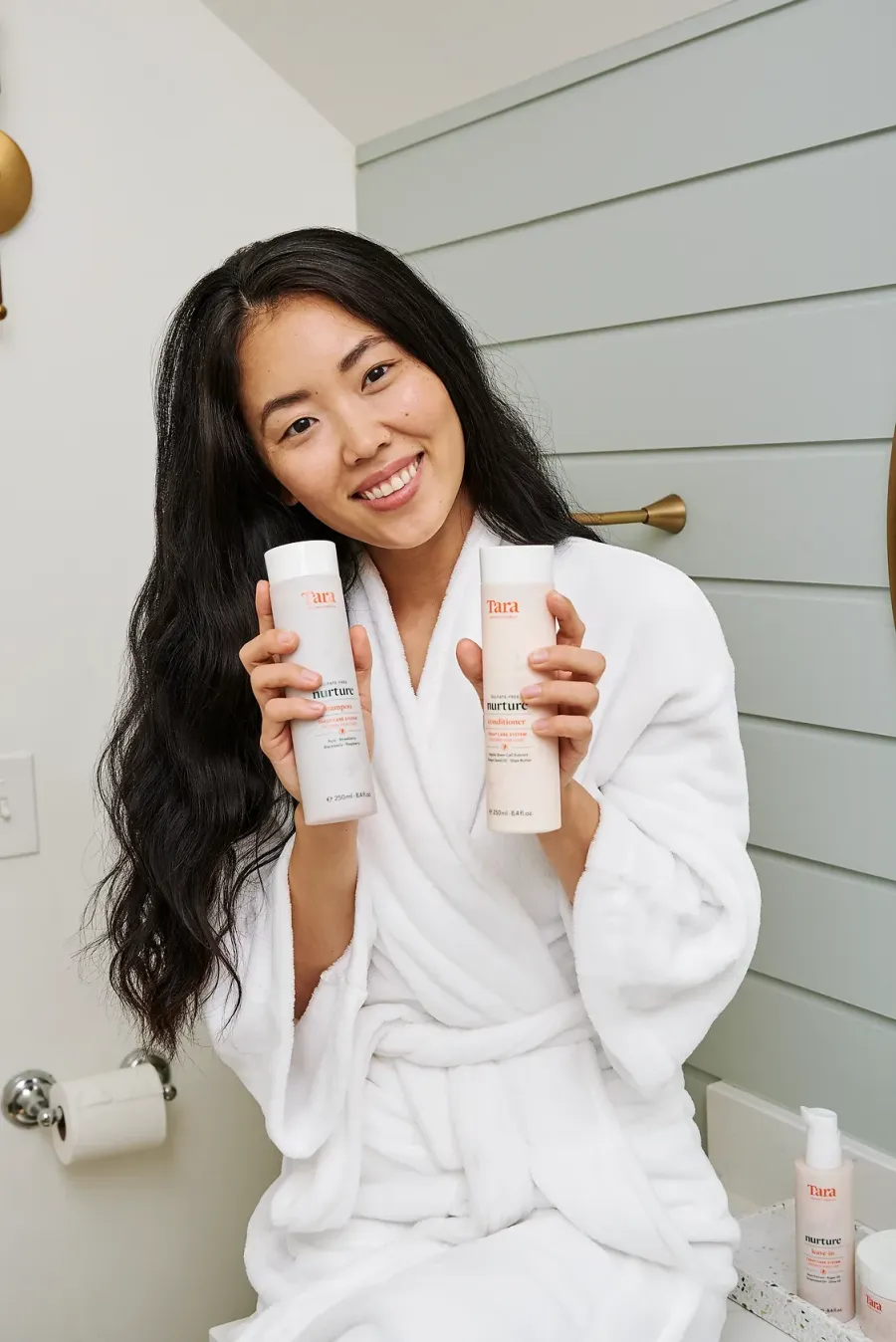 Tara Brands hair care campaign