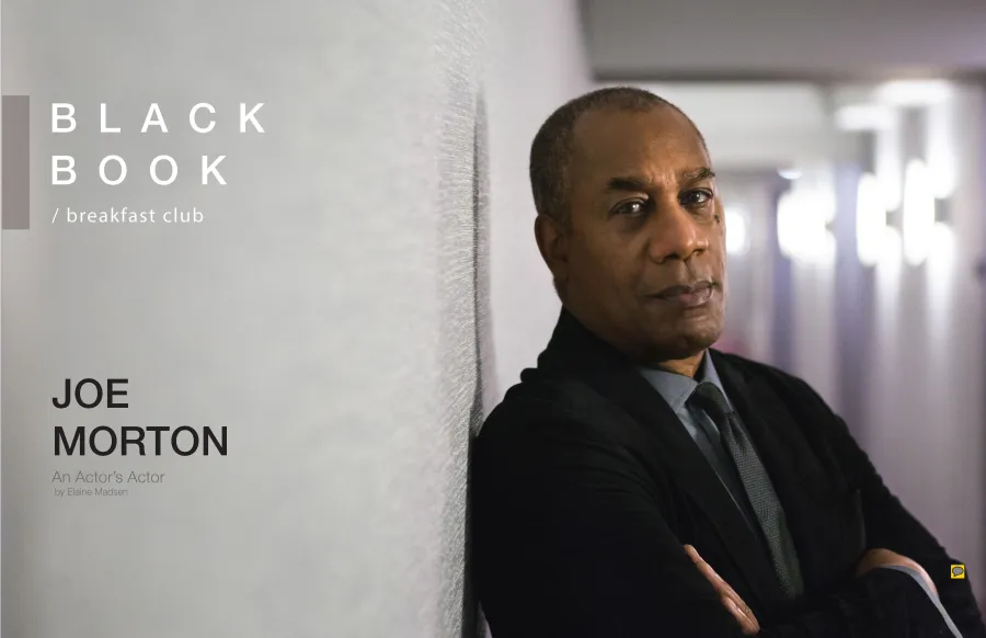 Black Book feature on Joe Morton