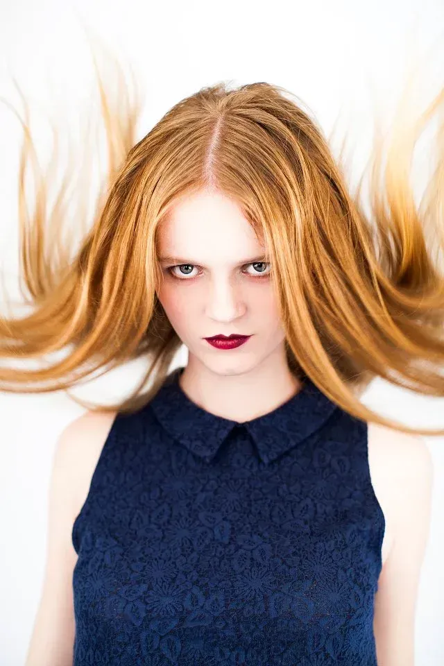 Beauty and fashion editorial with hair and makeup by City Lights Beauty Agency