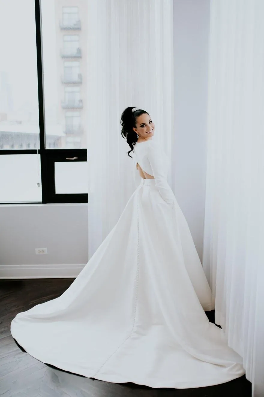 Bride with wedding hair and makeup by City Lights Beauty Agency