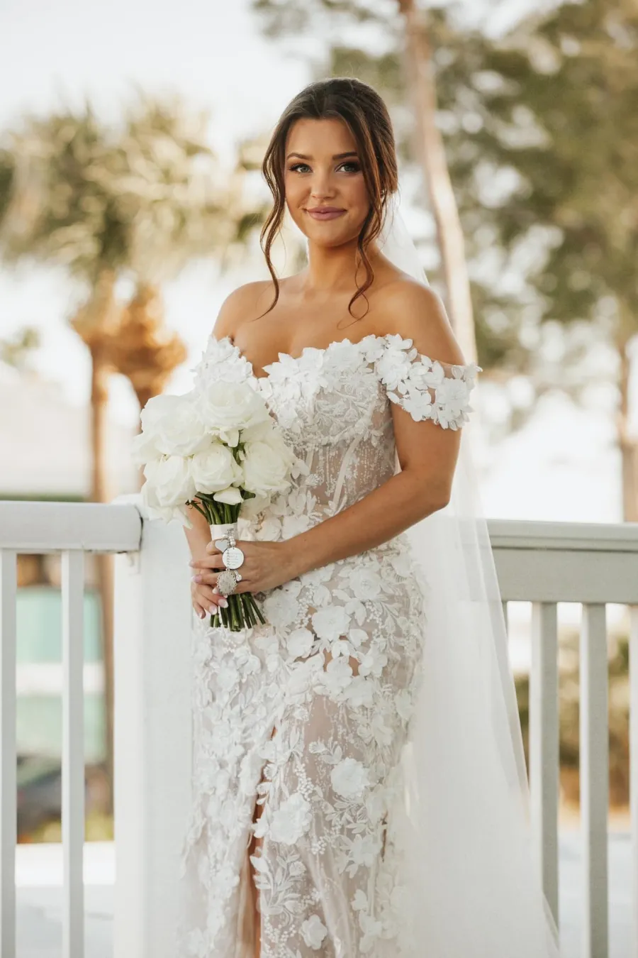 Bride with wedding hair and makeup by City Lights Beauty Agency