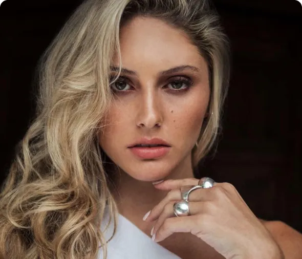 Beauty and fashion editorial with hair and makeup by City Lights Beauty Agency