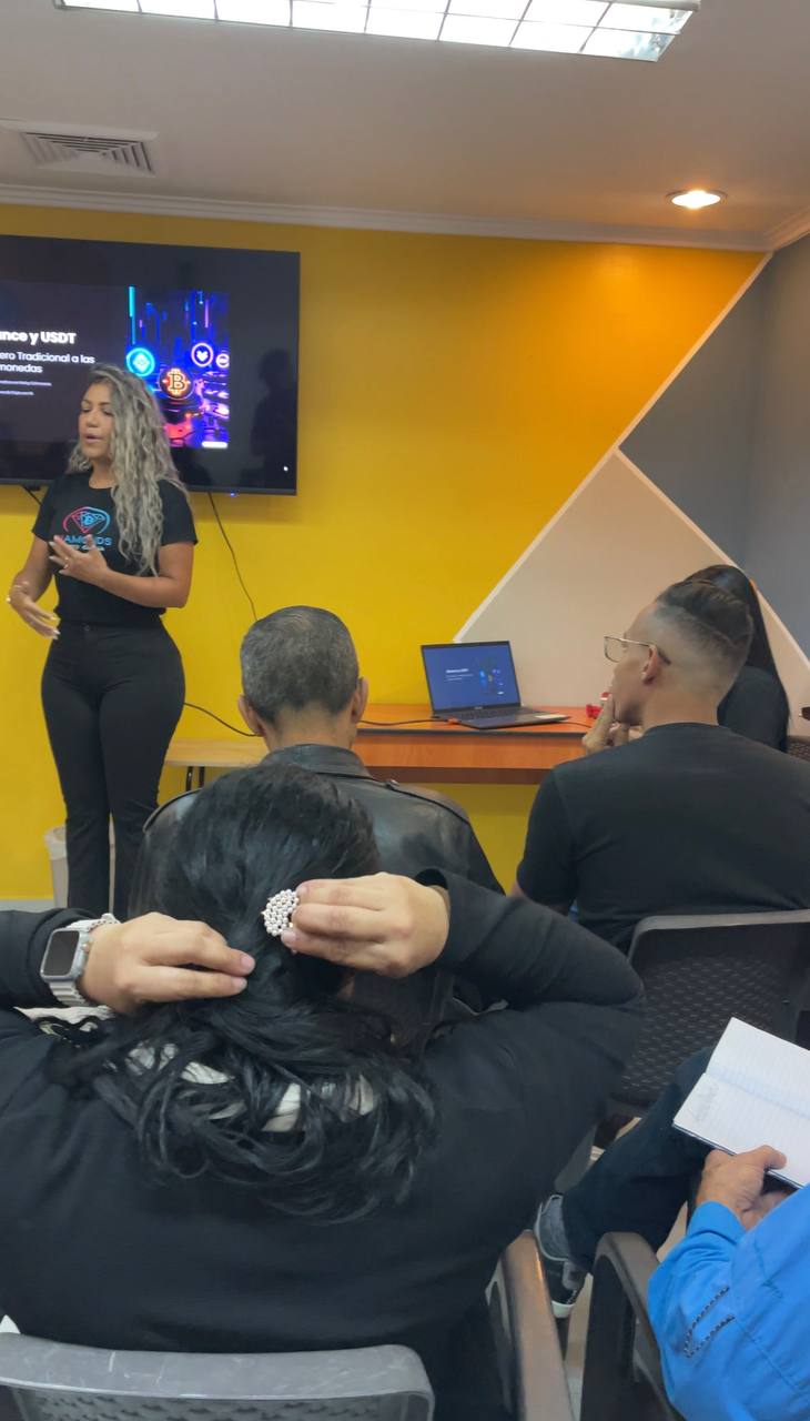 Clase práctica en vivo de Binance