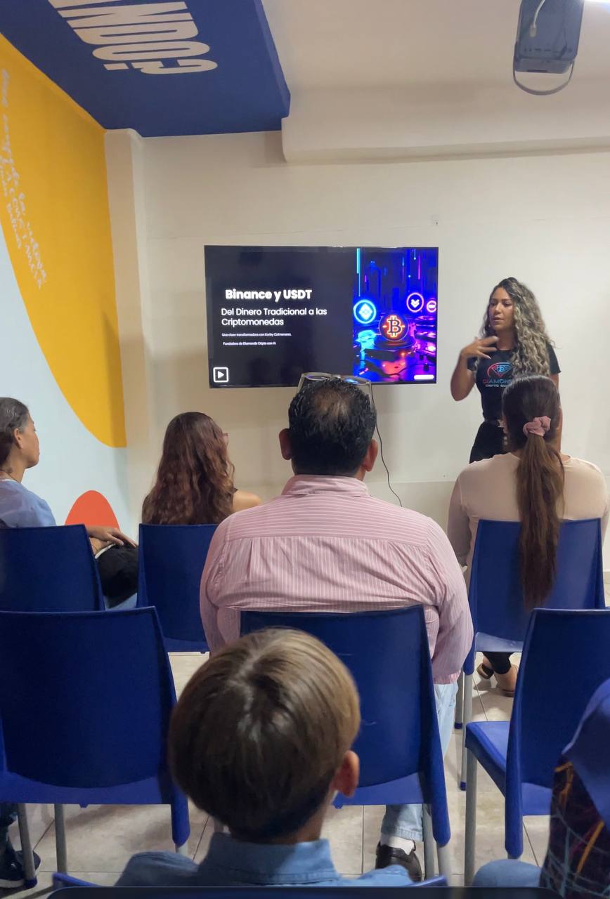 Comunidad aprendiendo Binance y USDT