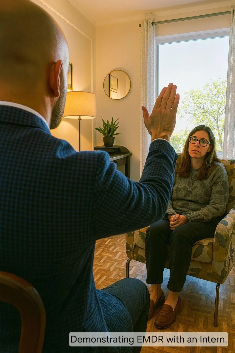 Therapy session at Authentic Well-Being in St. Petersburg