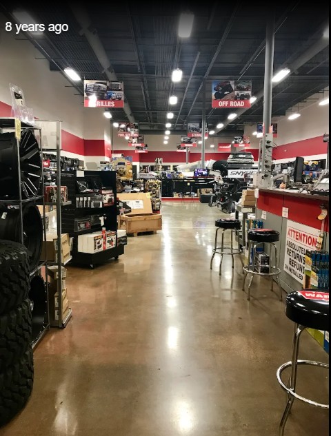 Well organized shop