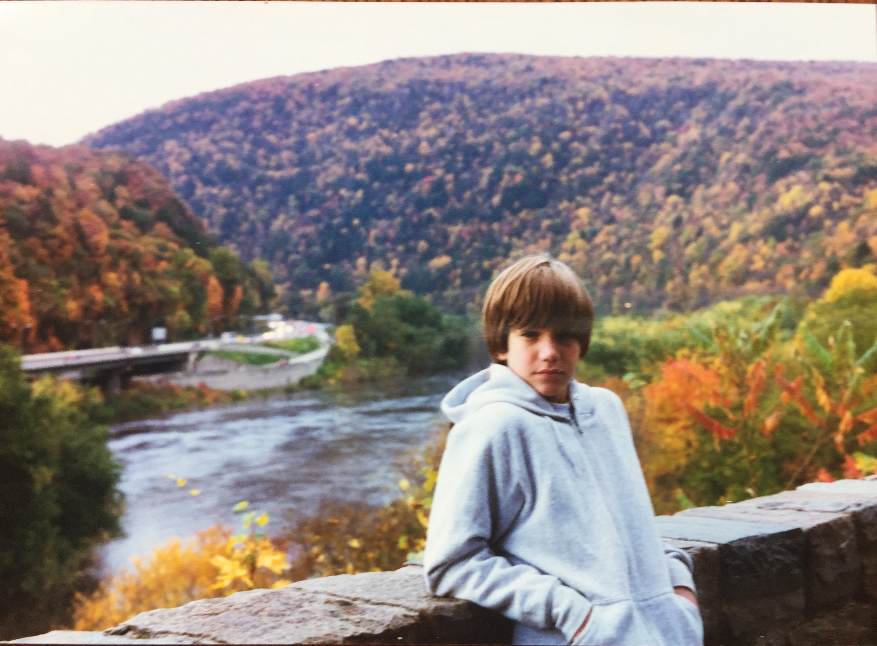 Daniel at around eleven in Vermont