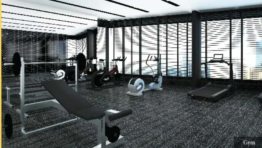 Gym, Ascott Star Residence, artist's impression