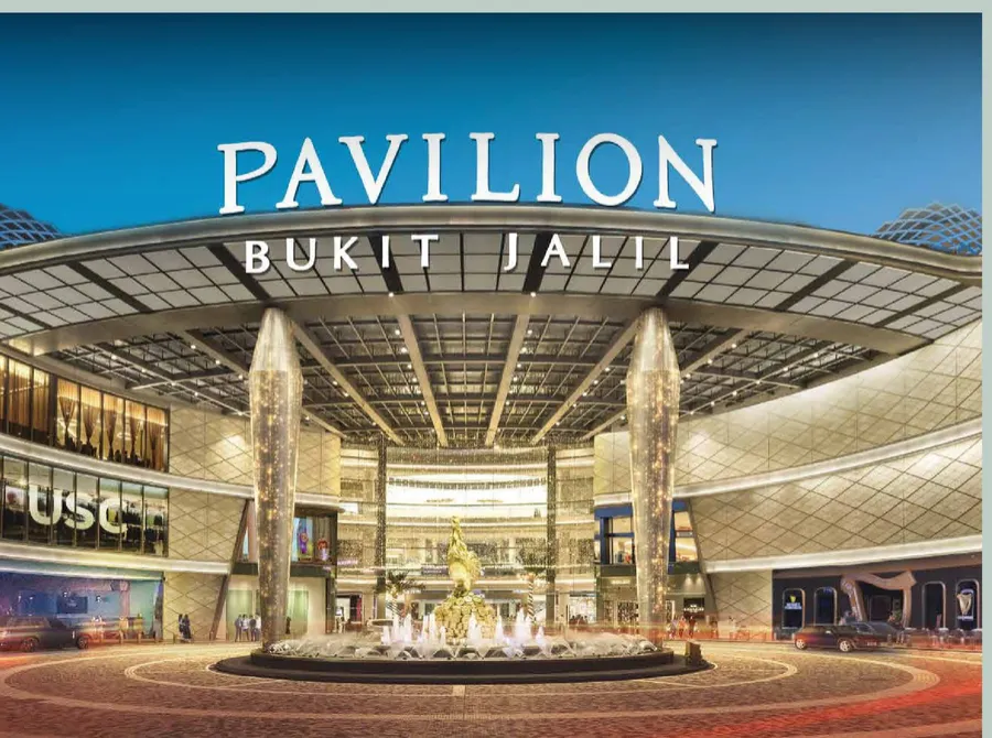 Covered link to Pavilion Bukit Jalil mall, Park Green Pavilion, artist's impression