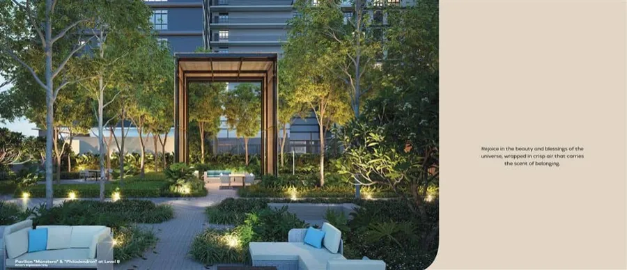 Pavilion on Level 8, Khaya Residence, artist's impression