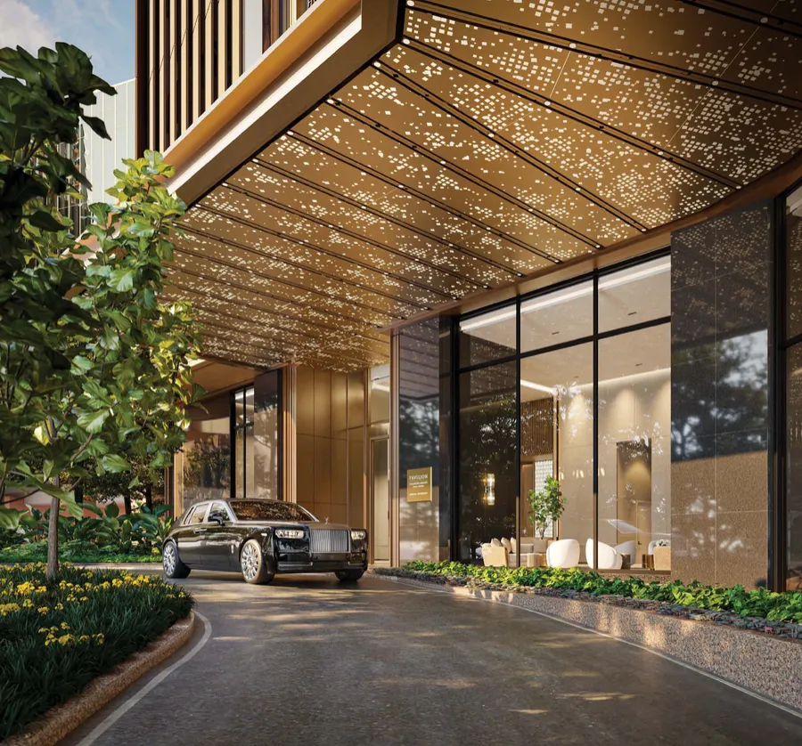 Imperial Residences drop-off, Pavilion Damansara Heights, artist's impression
