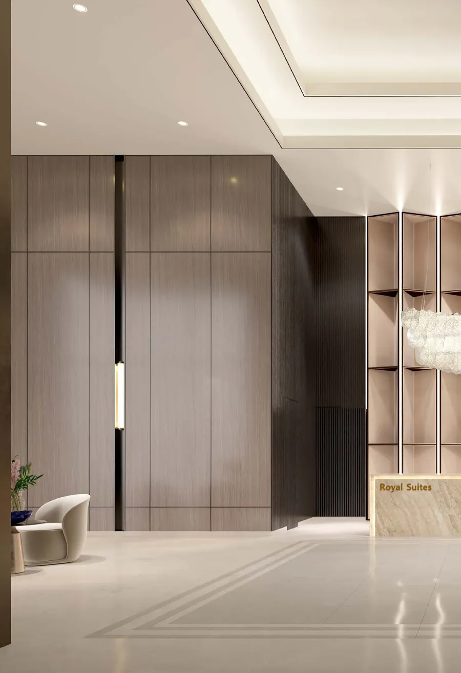 Royal Suites arrival lobby, Pavilion Damansara Heights, artist's impression